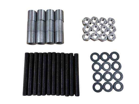 CAT C13 Acert Exhaust Manifold Hardware Kit | Studs, Nuts, Spacers, Washers