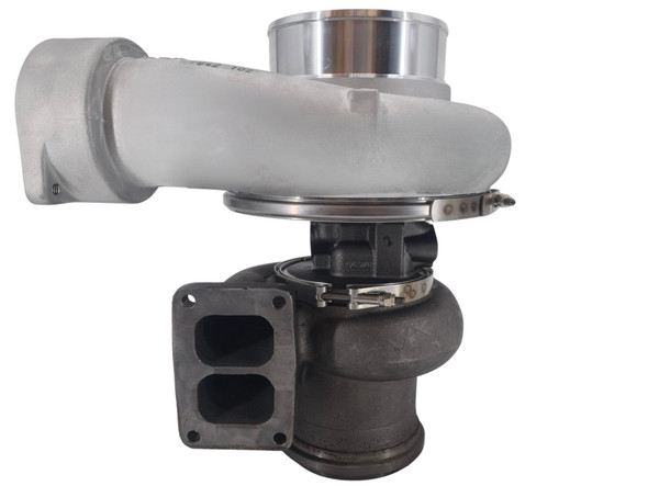 Compressor housing of the Garrett GT4702 turbocharger featuring OEM Garrett engineering and high-quality cast construction. Ideal for stock and mildly tuned CAT 3406E and C15 applications.