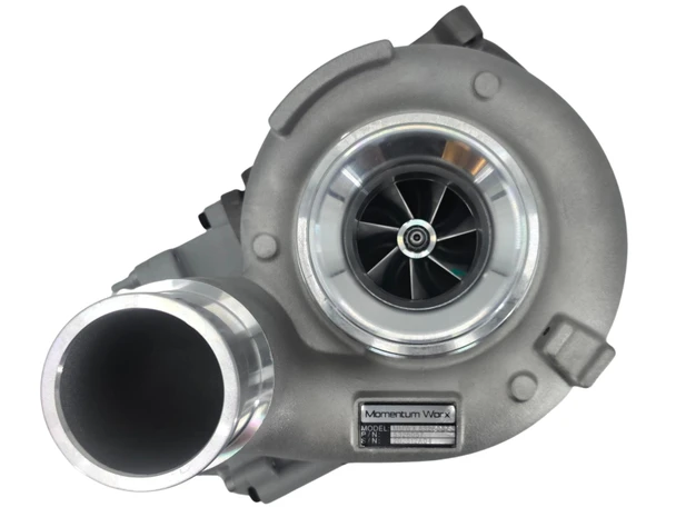 Momentum Worx HE300VG turbocharger with 12V electronic VGT actuator for 2013-2018 Ram 3500, 4500, and 5500 Cab & Chassis 6.7L Cummins applications, MMWX.5326057S.