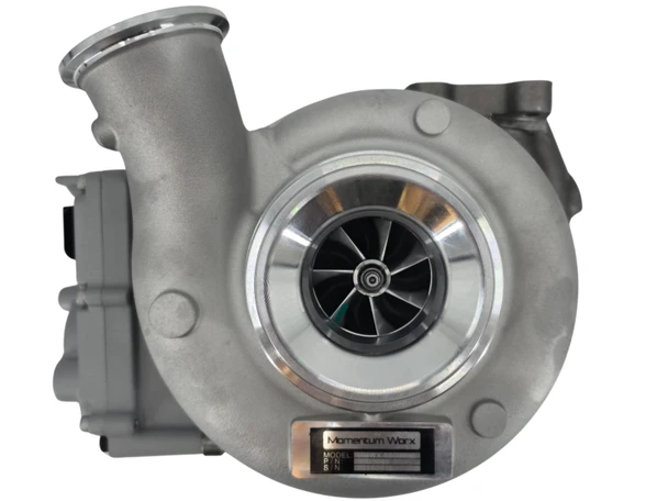 Momentum Worx HE300VG turbocharger with 12V electronic VGT actuator for select Cummins ISB 6.7L applications, MMWX.5603696S.