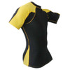 Black & Gold Rash Guard MMA Shirt