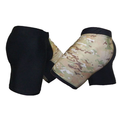 Black & MultiCam Tudo MMA Fight Shorts