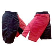 Black and Red MMA Fight Shorts 