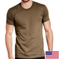 Military Tan OCP T-Shirt 100 Percent Cotton Poly 3-Pack