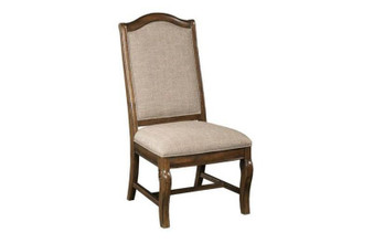 Portolone Herringbone Upholstered Side Chair 95-063
