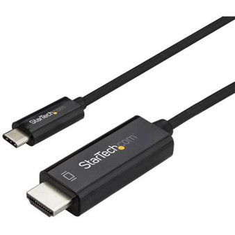 Startech.Com 1M / 3 Ft Usb C To Hdmi Cable - Usb 3.1 Type C To Hdmi - 4K At 60Hz - Black "CDP2HD1MBNL"