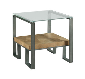 Abstract Rectangular End Table 878-915 By Hammary Furniture