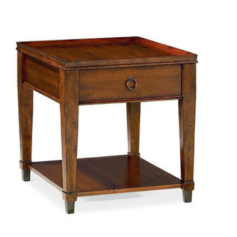 Rectangular Drawer End Table 197-915 By Hammary Furniture