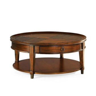 Round Cocktail Table 197-911 By Hammary Furniture