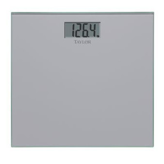 Glass Digital Scale Silver "75584193S"