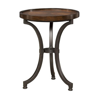Barrow Round Chairside Table- Kd 358-916 By Hammary Furniture