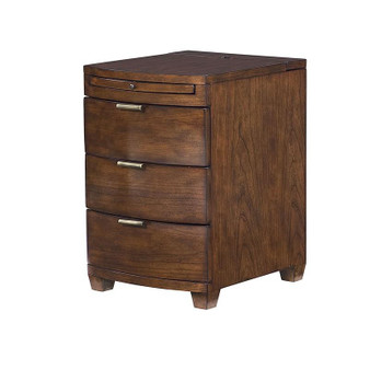 Chairsides 3 Drawer Side Table In Oak 200-019 STAR1 By Hammary Furniture
