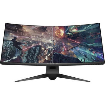 Dell 34.1" Wqhd Curved Screen Edge Led Gaming Lcd Monitor - 21:9 "AW3418DW"