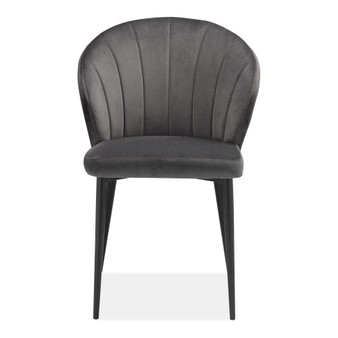 Mags Dining Chair Dark Grey Set Of 2 "ER-2091-25"