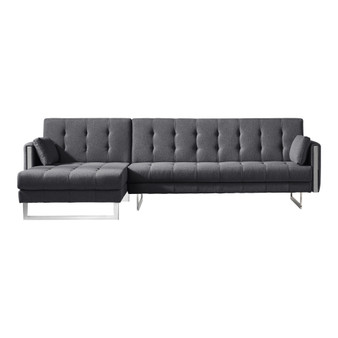 Palomino Sofa Bed Left Dark Grey "MT-1003-15-L"