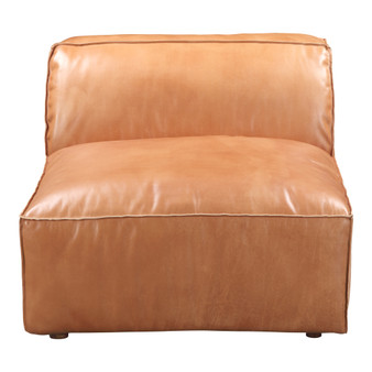 Luxe Slipper Chair Tan "QN-1019-40"