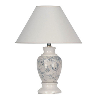 "609IV" 13"H Ceramic Table Lamp - Ivory By Ore International