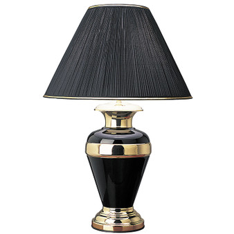 "6129BK" 32" Metal Lamp - Black By Ore International