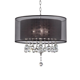 "K-5150H" 19" Effleurer Crystal Ceiling Lamp By Ore International