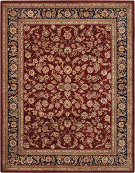 Nourison 2000 2002 Burgundy 12' x 15' Area Rug 099446863188