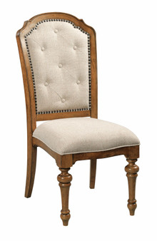 "011-636" Upholstered Back Side Chair