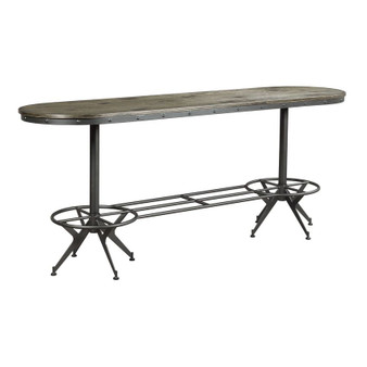 Oval Bar Table 090-967 By Hammary Furniture