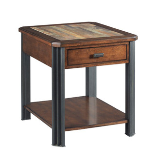 Rectangular Drawer End Table 675-915 By Hammary Furniture