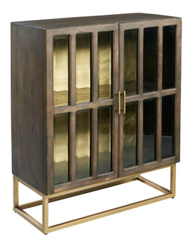 "28464" Glass Door Cabinet