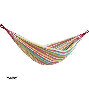 "BRAZ226" Brazilian Style Hammock - Double (Salsa)