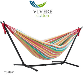 "UHSDO9-26" Combo - Double Salsa Hammock With Stand (9Ft)