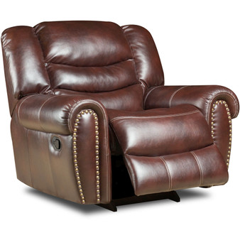 Lancaster Rocker Recliner "98502GR-BU"