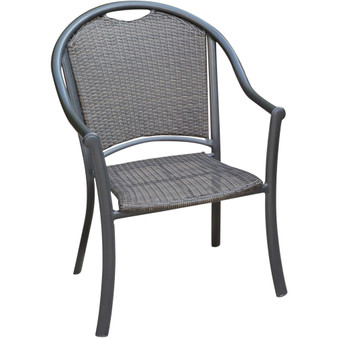 Commercial Woven Aluminum Dining Chair "BAMDNCHR-1GM"