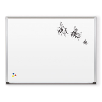 219A Mooreco Magne-Rite Whiteboard With Deluxe Aluminum Trim