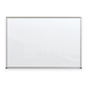 1480 Mooreco Framed Magnetic Glass Dry Erase Board