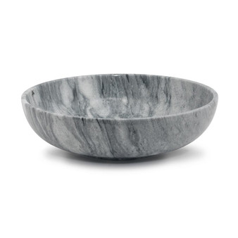 16" Laurus Cloud Gray Marble Bowl "BW30-CG"