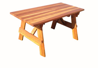 Square Corner Picnic Table, Super Deck, 30.5X33X60 "PTAB-5SC1905"