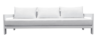 "VGGEMONTALK-WHT-S" VIG Renava Wake - Modern White Outdoor Sofa