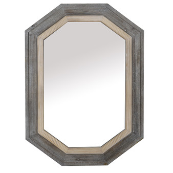 Two Toned Wooden Wall Mirror "CVTMR1857"