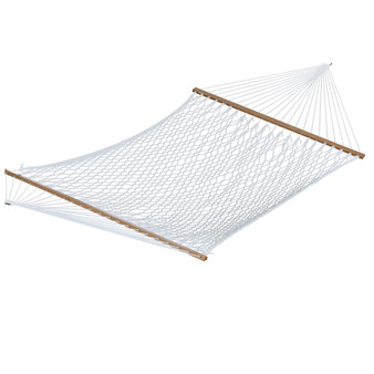 "POLY20" Polyester Rope Hammock - Double (White)