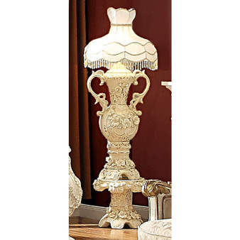 Homey Design HD-AC2177 Victorian Ceramic Floor Lamp With Shade