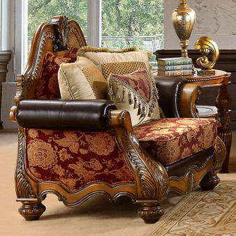 Homey Design HD-C481 Victorian Accent Chair