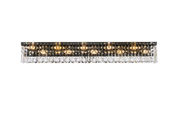 Maxime 44 Inch Black Wall Sconce "V2032W44BK/RC"