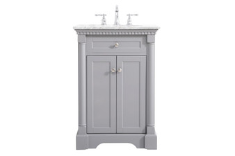 24 Inch Single Bathroom Vanity In Grey "VF53024GR"