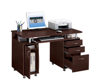 "RTA-4985-CH36" Techni Mobili Complete Computer Desk