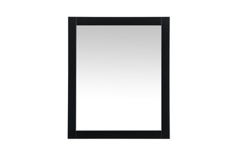 Aqua Vanity Mirror 30X36 Inch In Black "VM23036BK"