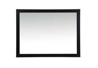 Aqua Vanity Mirror 48X36 Inch In Black "VM24836BK"