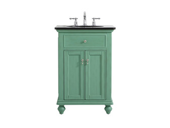 24 Inch Single Bathroom Vanity In Vintage Mint "VF12324VM"