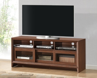 "RTA-8811-HRY" Techni Mobili Contemporary Hickory 65 Inch Tv Stand