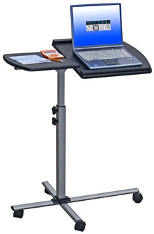 "RTA-B003-GPH06" Techni Mobili Deluxe Rolling Laptop Stand