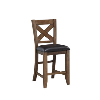 Barstool - Brown (Pack Of 2) By Emerald Home "6278-C2"
